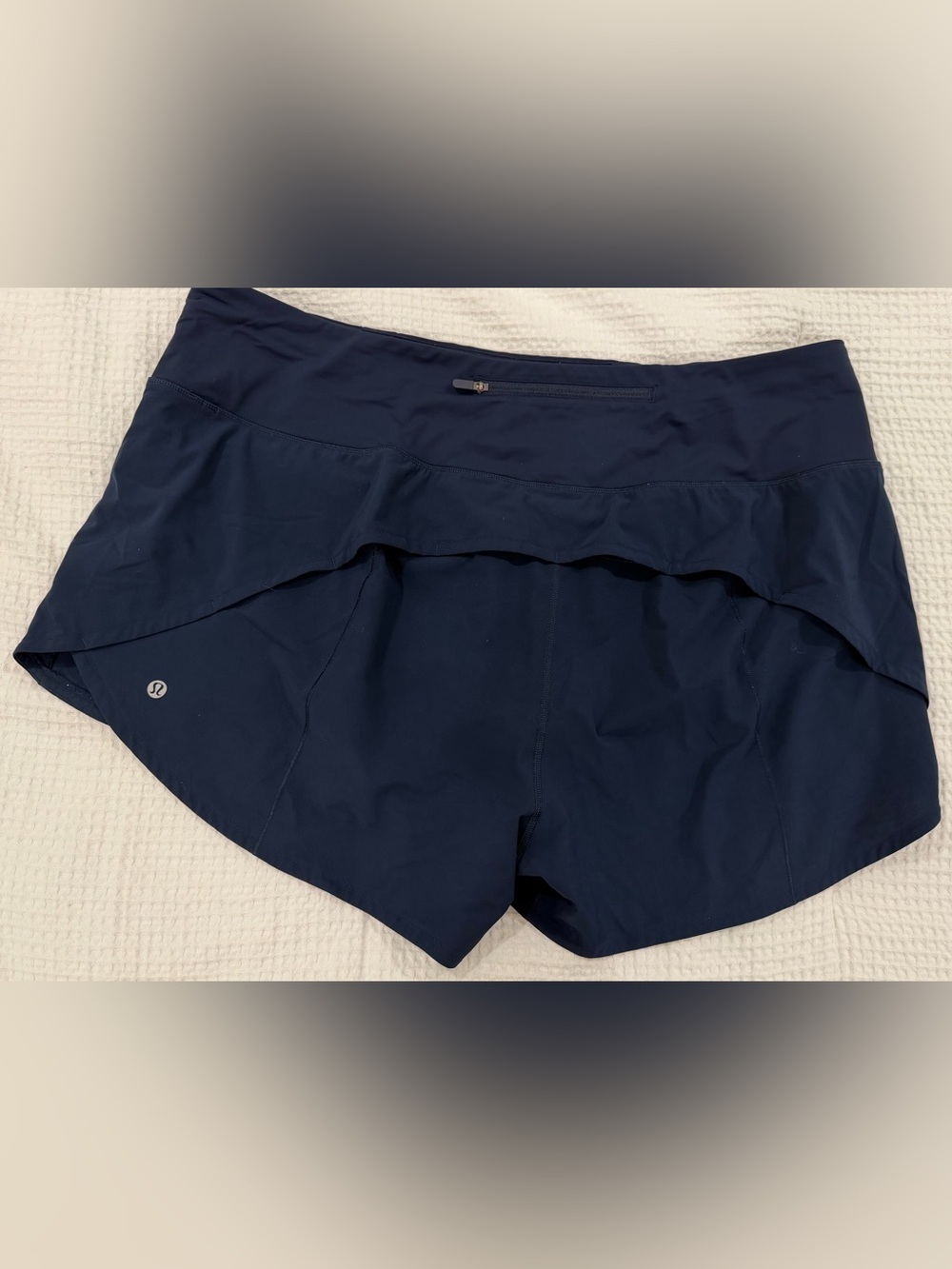 Lululemon Speed Up Shorts 4" - Navy - Picture 2 of 2